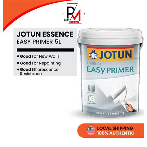 JOTUN Paint Essence Easy Primer 5 Liter Wall Sealer Interior Exterior