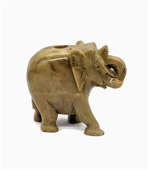 Soapstone Elephant Incense Stick Burner Incense Cone Burner Etsy