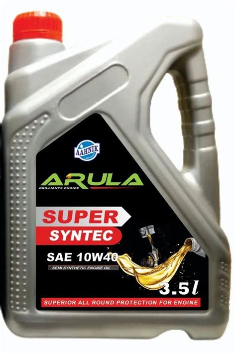 W Arula Super Syntec Semi Synthetic Engine Oil Can Of Litre At