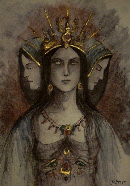 Great Hekate Widdershins Greek Mythology Art Hecate Goddess