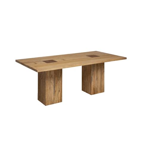 Table à manger en bois de manguier Vivien Leroy Merlin