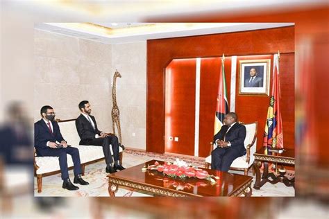 Shakhboot Bin Nahyan Meets President Of Mozambique Mozambique