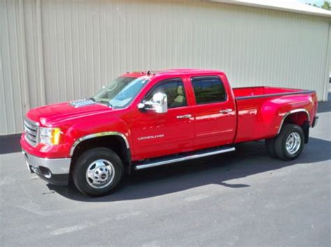 Purchase Used 2013 Gmc Sierra 3500 Dually Slt Crew Cab Duramax Diesel