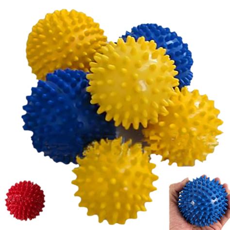 New 9cm Spiky Fitness Ball Massage Trigger Point Yoga Hand Exercise