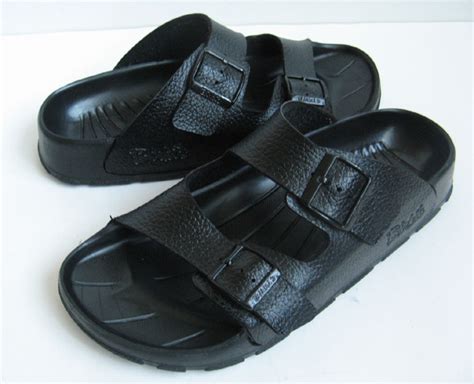 BLACK BIRKENSTOCK WATERPROOF SANDALS MENS SIZE 42 SIZE 9