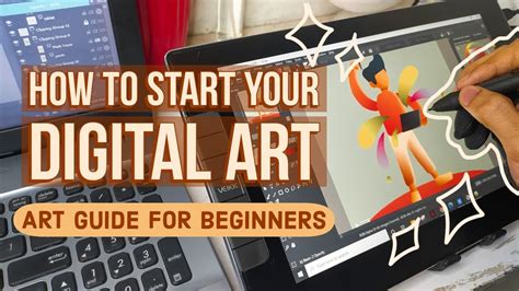 How To Start Your Digital Art Digital Art Guide For Beginners Youtube