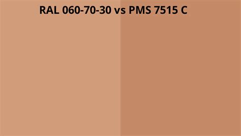 Ral 060 70 30 Vs Pms 7515 C Ral Colour Chart Uk