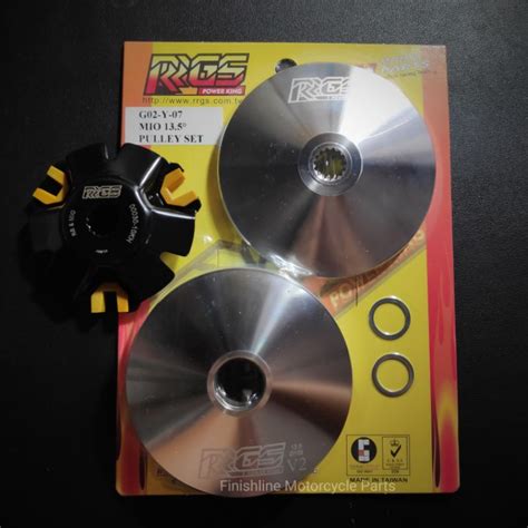 RRGS Mio Sporty Pulley Drive Face Backplate W Slider Set Sporty Amore