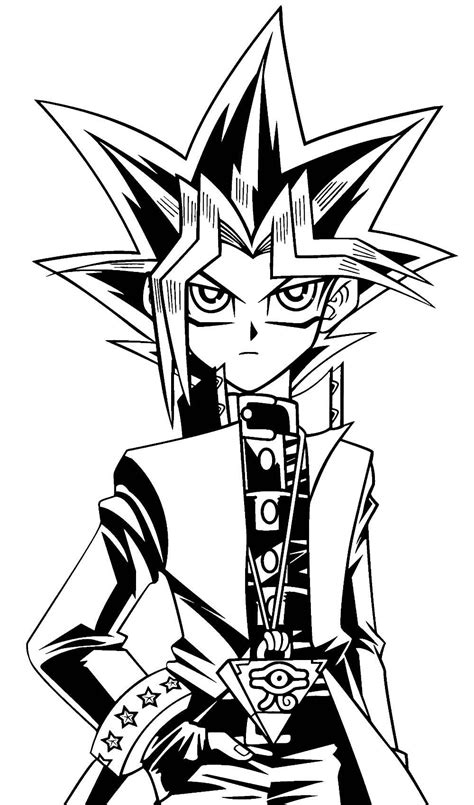 Desenhos De Yu Gi Oh Para Colorir E Imprimir