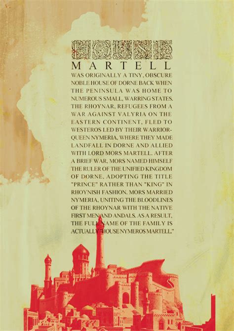 House Martell - Tumblr Gallery