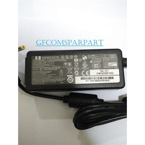 Jual Adaptor HP 19v 1 58a HP MINI 1000 Series 1001TU NE570PA 1001XX