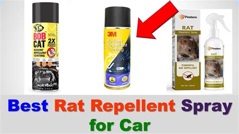 Best Rat Repellent Spray For Car In India 2023 ANTI RAT SPRAY FOR CAR