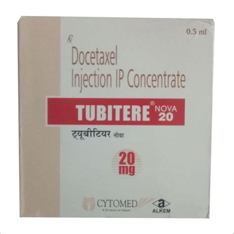 0 5 Ml Docetaxel Injection Ip Concentrate At Best Price In Delhi