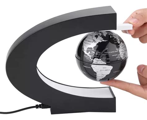 Globo Flotante Levitaci N Magn Tica Mapa Mundial Luz Led Cuotas