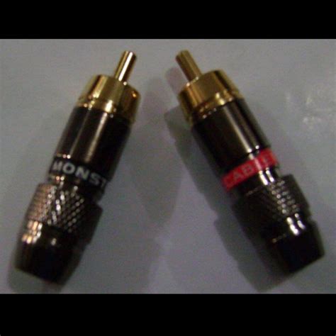 Tipe Prgh Jack Rca Gold Hitam Premium Jack Audio Dvd Vcd Harga