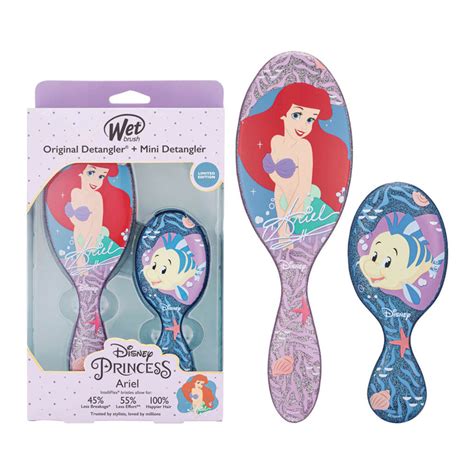 Wet Brush Original Detangling Hair Brush Disney Princess Ariel Hairground