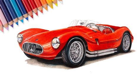 How To Draw A Sports Car