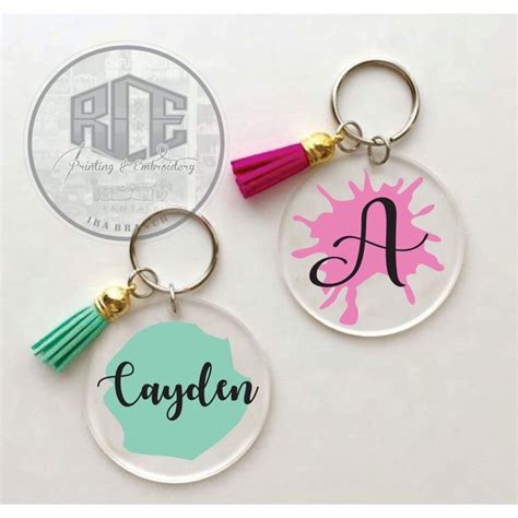 Customized Personalizes Acrylic Keychain Cod Shopee Philippines