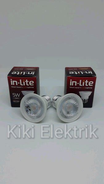 Jual Lampu Sorot Cob Watt V Fitting E Merk In Lite Lampu Spot