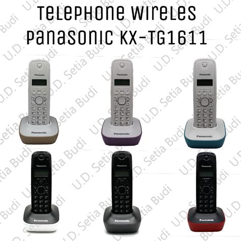 Jual Cordless Phone Telepon Wireless Panasonic Kx Tg Shopee Indonesia