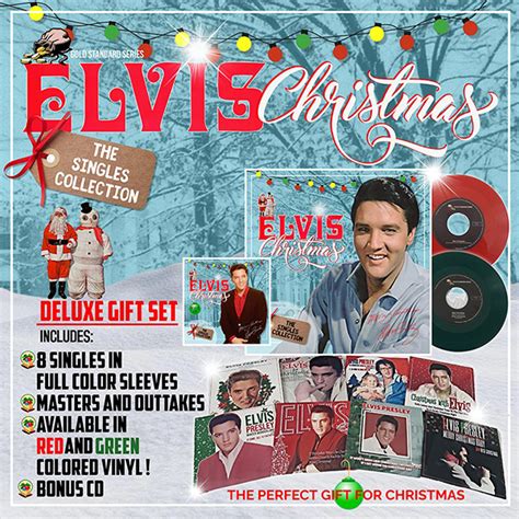 Elvis Christmas The Singles Collection Cd Elvis New Dvd And Cds