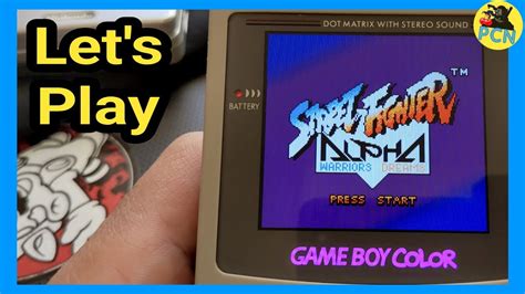 Street Fighter Alpha Gameboy Color Funny Playing Ips V2 Gbc