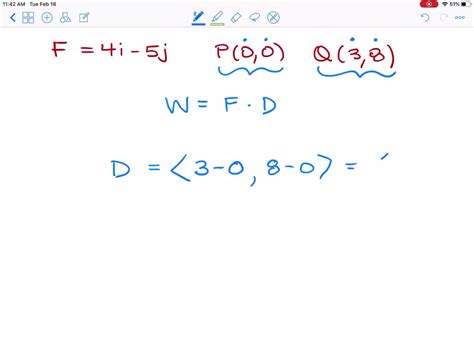 Solved Calculating Work Find The Work Done By The Force In