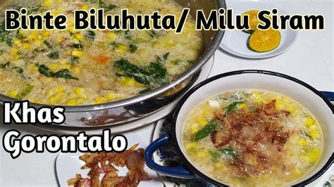 Resep Binte Biluhuta Masakan Khas Gorontalo YouTube