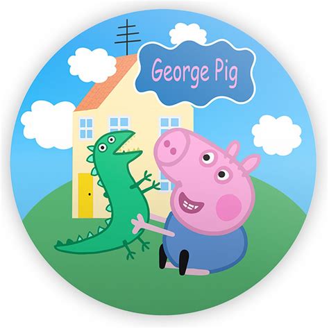 Mini Painel George Pig Peppa Pig Sublimado 3D Sublitex painéis