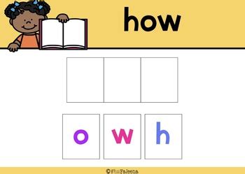 Sight Word Build First Grade Boom Cards By Miss Faleena TPT