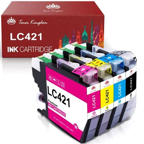 Cartouche Dencre Toner Kingdom Lc Compatible Pour Brother Lc Xl