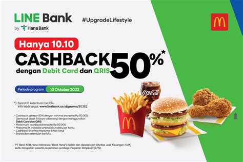 Jajan Hemat Hanya Di Mcd Pas 1010 Line Bank