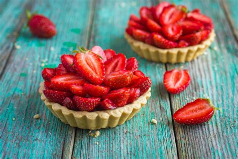 Recette Tartelettes Aux Fraises Cuisine Madame Figaro