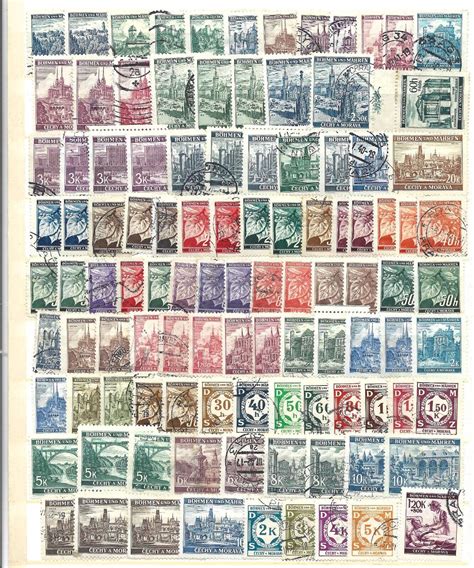 Sammeln Antiquitäten Briefmarken Deutsches Reich vor 1945 Böhmen und