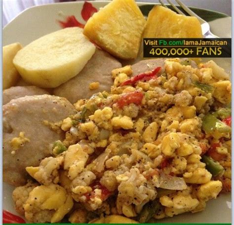 Ackee And Saltfish Yellow Yam And Boiled Dumpling I Could Go For