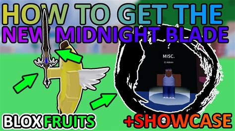 Blox Fruits Update 12 How To Get The New Midnight Blade Location