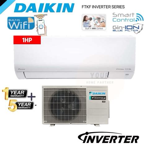 Daikin Ftkf Series Inverter Air Conditioner Ftkf25 1hp Ftkf35 1 5hp