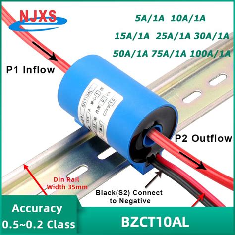 1a 5a Current Transformer For Meter Measurement Bzct10al 10a 15a 20a