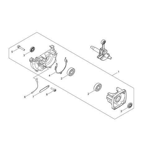 Crankcase For Echo Srm Es U Brushcutter L S Engineers