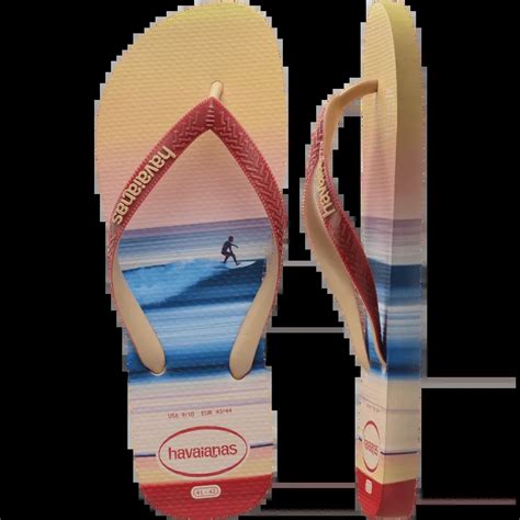 Beige Top Surf Sessions Flip Flops Havaianas