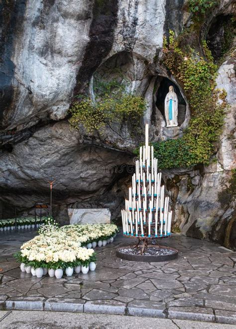 Grotto Of Lourdes Editorial Image Image Of Conception 269065795