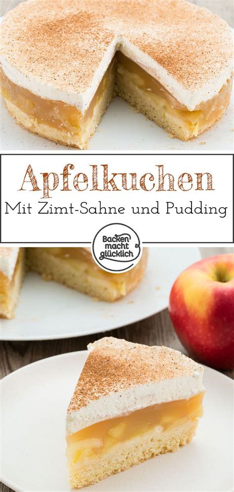 Apfeltorte Mit Sahne Und Zimt Backen Macht Gl Cklich Recipe Best