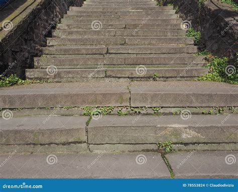 Etapas De Pedra Da Escadaria Foto De Stock Imagem De Maneira Detalhe