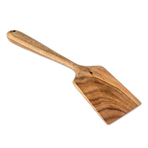 Food Safe Handmade Wood Spatula Dinner Is Served Novica