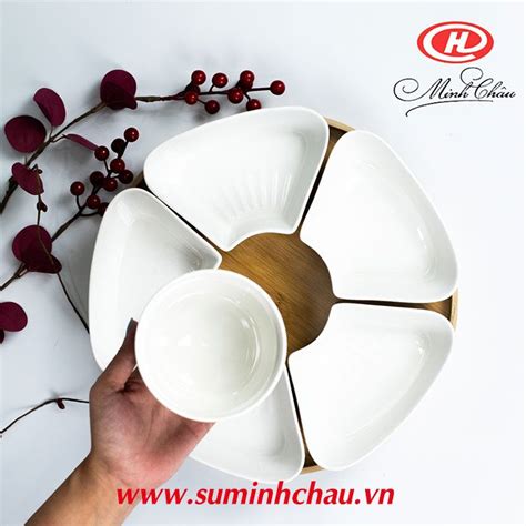 Chén Chấm Sứ Xương Minh Châu Cao Cấp Siêu Nhẹ - BONE-C03
