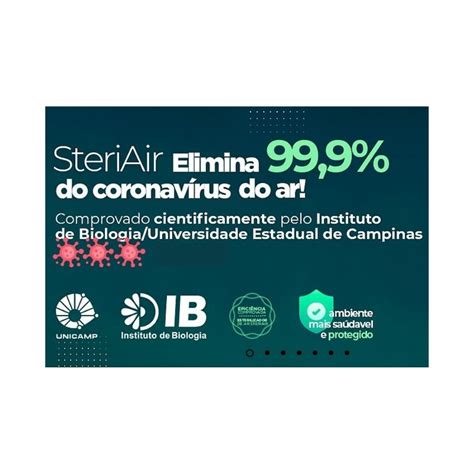 Esterilizador De Ar Modelo SteriAir 120 Da SolidSteel ABRAdigital