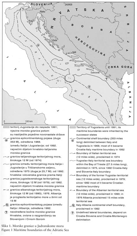 Maritime Boundaries Between Italy And Croatia Iilss International