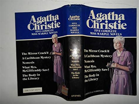 Five Complete Miss Marple Novels Agatha Christie 9780517321775