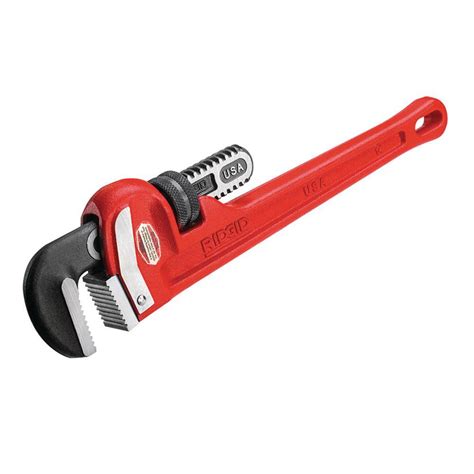 14 in. Heavy Duty Pipe Wrench-31020 - The Home Depot