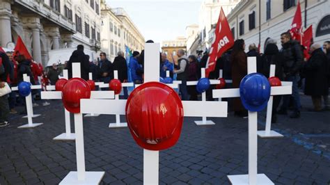 Sindacati Delusi Dopo L Incontro Con Il Governo Sui Morti Sul Lavoro